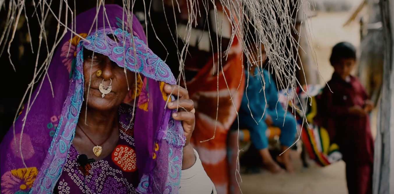 A woman entrepreneur empowered by HEWT in Pakistan